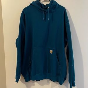 Blue Carhartt original fit hoodie in size XL